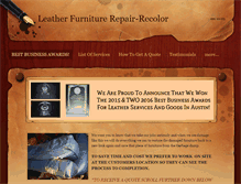 Tablet Screenshot of leatherfixaustin.com